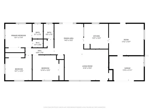 Floorplan - 20934 Third Ave, Dunnellon, FL 34431 photo 1 of 1