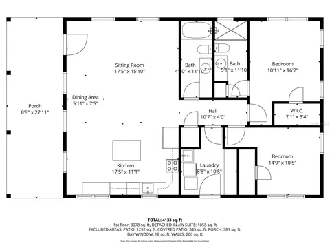 Floorplan - 3551 E Highway 329, Anthony, FL 32617 photo 2 of 3
