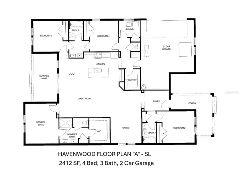 Floorplan - 1794 NW 83rd Loop, Ocala, FL 34475 photo 1 of 1