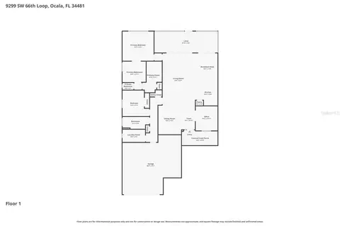 Floorplan - 9299 SW 66th Loop, Ocala, FL 34481 photo 1 of 1