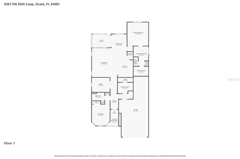 Floorplan - 9267 SW 56th Loop, Ocala, FL 34481 photo 1 of 1