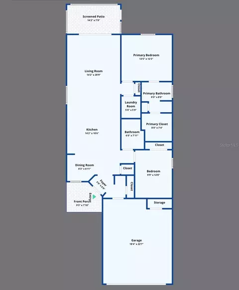 Floorplan - 9740 SW 63rd Loop, Ocala, FL 34481 photo 1 of 1