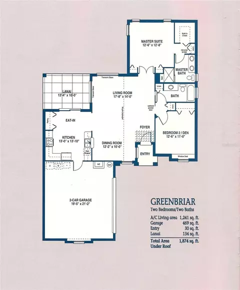 Floorplan - 6359 SW 117th Loop, Ocala, FL 34476 photo 1 of 1