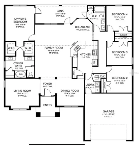 Floorplan - 9832 SW 46th Ct, Ocala, FL 34476 photo 1 of 1
