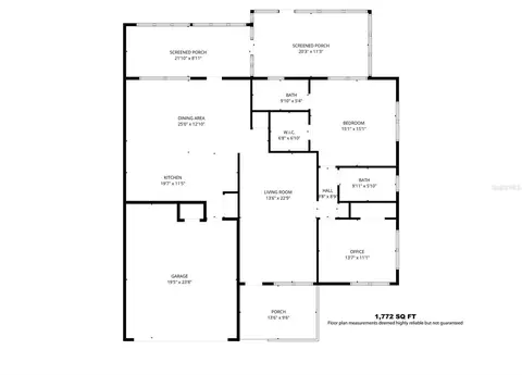 Floorplan - 9335 SW 85th Ter #E, Ocala, FL 34481 photo 1 of 1