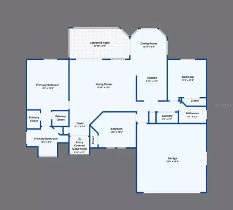 Floorplan - 9 Buffalo View Ln, Palm Coast, FL 32137 photo 1 of 1