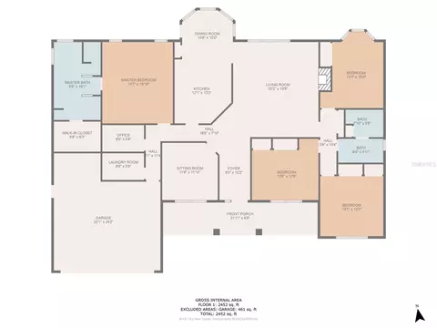 Floorplan - 275 SE 34th Pl, Ocala, FL 34471 photo 1 of 1