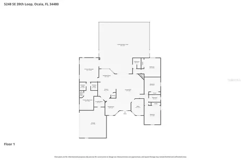 Floorplan - 5248 SE 39th Loop, Ocala, FL 34480 photo 1 of 1