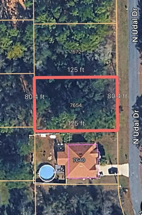 7654 N Udal Dr, Citrus Springs, FL 34434