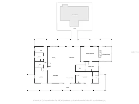 Floorplan - 2152 NE 120th Pl, Anthony, FL 32617 photo 1 of 2