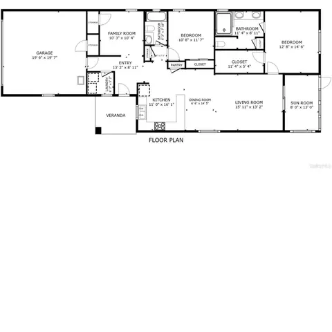 Floorplan - 7909 SW 89th Cir, Ocala, FL 34481 photo 1 of 1