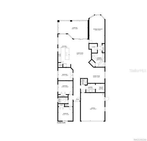 Floorplan - 1328 W Diamond Shore Loop, Hernando, FL 34442 photo 1 of 1