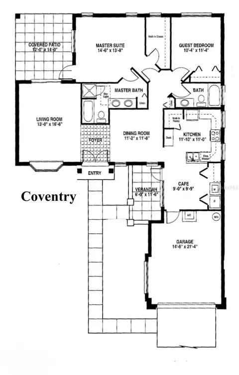 Floorplan - 6369 SW 117th Loop, Ocala, FL 34476 photo 1 of 1