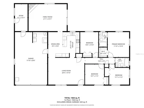 Floorplan - 1809 NE 6th St, Ocala, FL 34470 photo 1 of 1