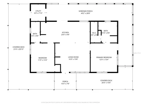 Floorplan - 5581 NE 157th Ter, Williston, FL 32696 photo 1 of 1