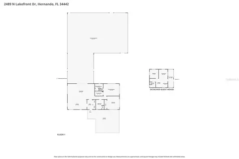 Floorplan - 2489 N Lakefront Dr, Hernando, FL 34442 photo 1 of 3