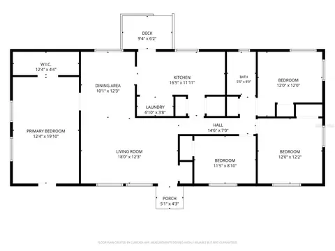 Floorplan - 307 NE 11th Pl, Ocala, FL 34470 photo 1 of 1