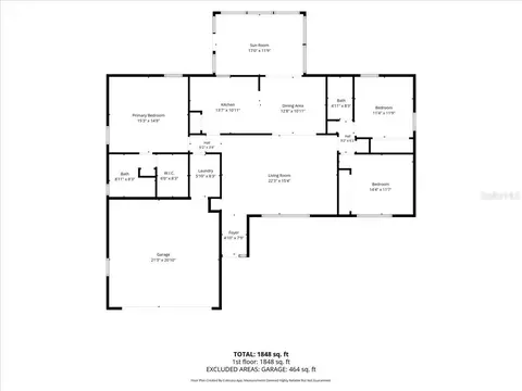 Floorplan - 2222 SW 167th Pl, Ocala, FL 34473 photo 1 of 1