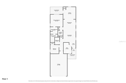 Floorplan - 8392 SW 54th Loop, Ocala, FL 34481 photo 1 of 1
