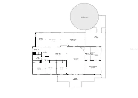 Floorplan - 5351 NE 121st Ter, Williston, FL 32696 photo 1 of 1