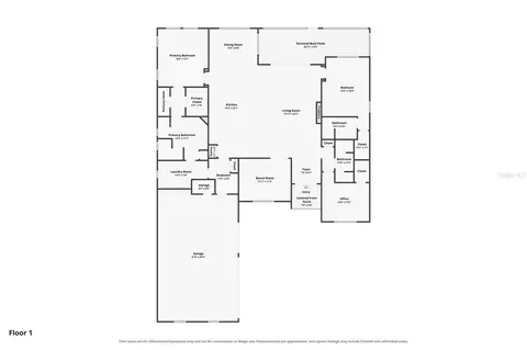 Floorplan - 9612 SW 86th Pl, Ocala, FL 34481 photo 1 of 1