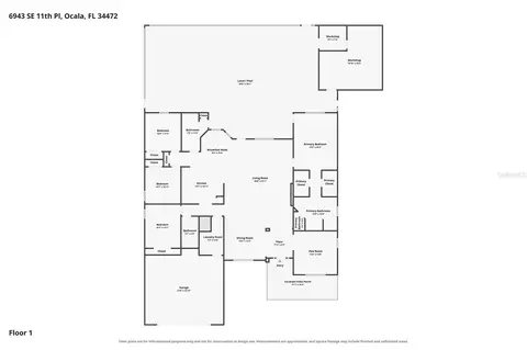 Floorplan - 6943 SE 11th Pl, Ocala, FL 34472 photo 1 of 1