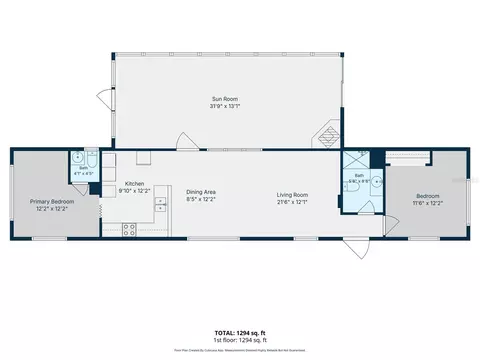 Floorplan - 122 Royal Ave, Interlachen, FL 32148 photo 1 of 1