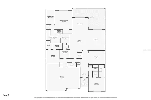 Floorplan - 6046 SW 86th Cir, Ocala, FL 34481 photo 1 of 1