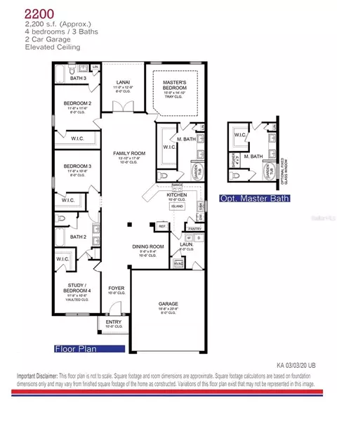 Floorplan - 4532 SW 90th Pl, Ocala, FL 34476 photo 1 of 1