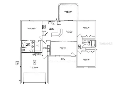 Floorplan - 3 Pecan Drive Trce, Ocala, FL 34472 photo 1 of 1