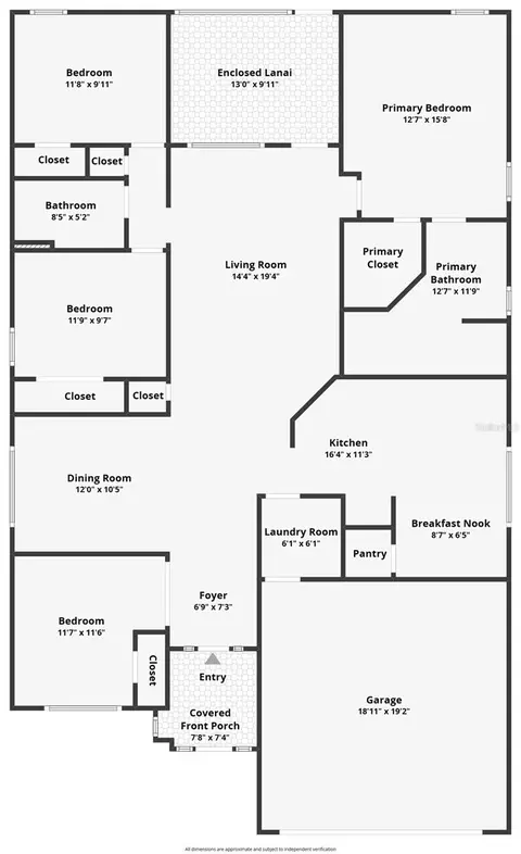 Floorplan - 1170 Legatto Loop, Dundee, FL 33838 photo 1 of 1