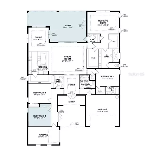 Floorplan - 17831 Macarthur Loop, Venice, FL 34293 photo 1 of 1