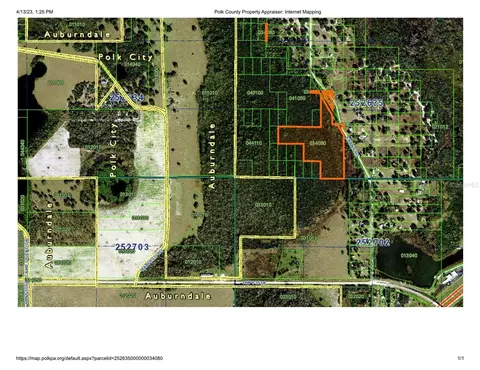 Evans Rd, Polk City, FL 33868
