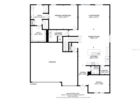 Floorplan - 4190 Bull St, Saint Cloud, FL 34772 photo 1 of 3