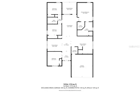 Floorplan - 1129 Legatto Loop, Dundee, FL 33838 photo 1 of 1