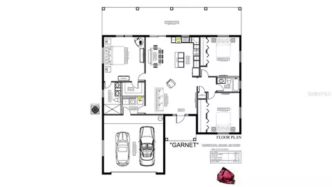 Floorplan - 7435 Casilla St, Sebring, FL 33872 photo 1 of 1