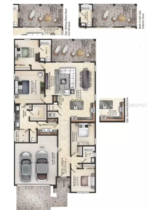 Floorplan - 4836 Shady Pines Dr, Saint Cloud, FL 34772 photo 1 of 1