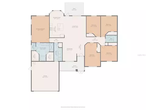 Floorplan - 3634 Doe Run Dr, Saint Cloud, FL 34772 photo 1 of 1
