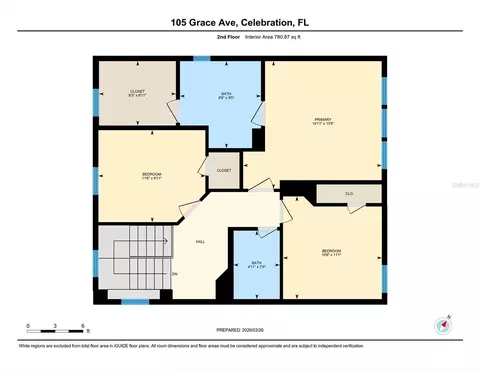 Floorplan - 105 Grace Ave, Celebration, FL 34747 photo 2 of 2
