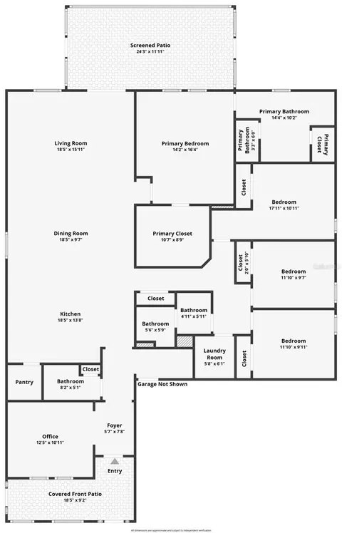 Floorplan - 4221 Holstein St, Saint Cloud, FL 34772 photo 1 of 1