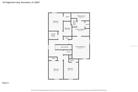 Floorplan - 167 Eagleview Loop, Davenport, FL 33837 photo 1 of 3