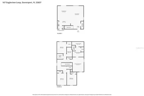Floorplan - 167 Eagleview Loop, Davenport, FL 33837 photo 3 of 3