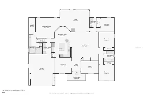 Floorplan - 120 Rachel Lin Ln, Saint Cloud, FL 34771 photo 1 of 1