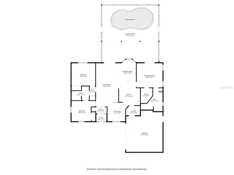 Floorplan - 6445 Bay Shore Dr, Saint Cloud, FL 34771 photo 1 of 1