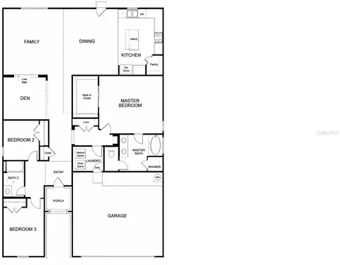 Floorplan - 2809 Shelburne Way, Saint Cloud, FL 34772 photo 1 of 1