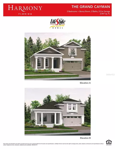 Floorplan - 3214 Needlegrass Ln, Harmony, FL 34773 photo 1 of 2