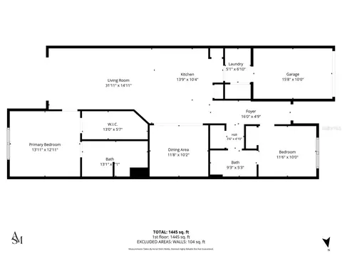 Floorplan - 2825 Attwater Loop, Winter Haven, FL 33884 photo 1 of 1