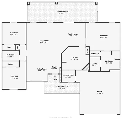 Floorplan - 3600 Yellow Bird Ct, Saint Cloud, FL 34772 photo 1 of 1