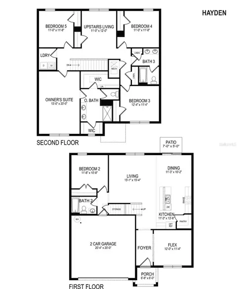 Floorplan - 3995 Mekong Ct, Saint Cloud, FL 34772 photo 1 of 1