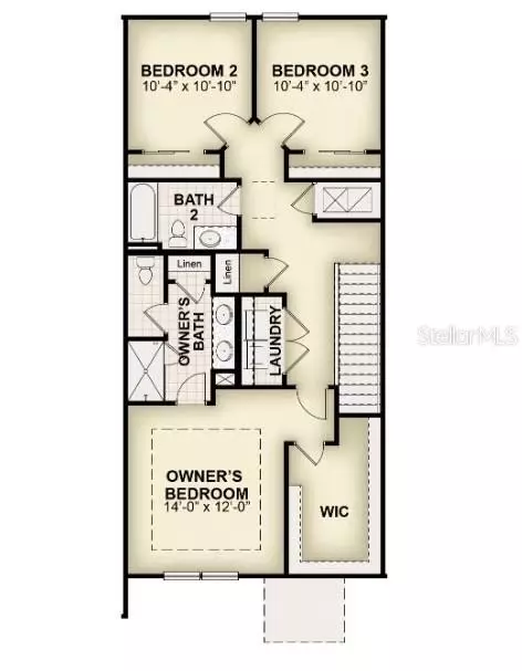 Floorplan - 4965 Loyalty Dr, Saint Cloud, FL 34772 photo 2 of 2